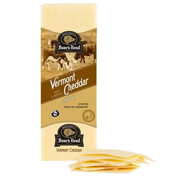 Boars Head Vermont Cheddar Cheese White