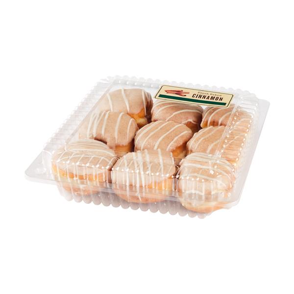 Bakery Cinnamon Bun Flavored Mini Donuts 9 Count