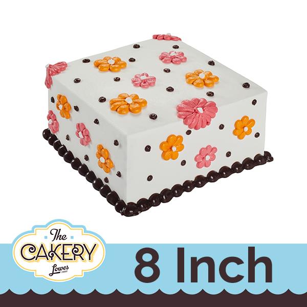 The Cakery 8 Inch Autumn Daisy Chain Cake | Products | Lowes Foods To ...