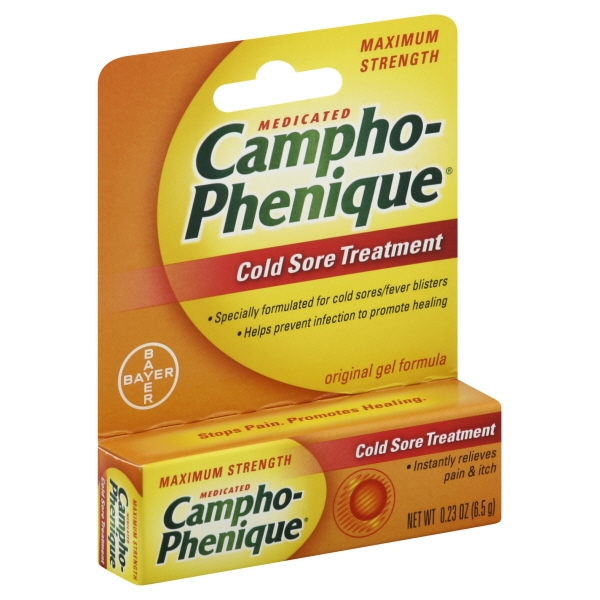 Campho Phenique Cold Sore Treatment Gel