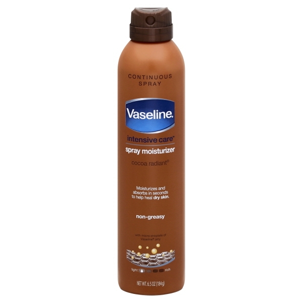 Vaseline Intensive Care Cocoa Radiant Spray Moisturizer 6.5 oz