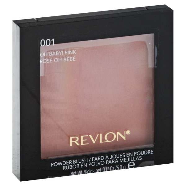 Revlon Smooth On Powder Blush Oh Baby Pink