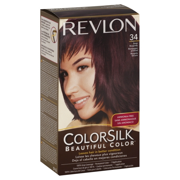Revlon Colorsilk Deep Burgundy Number 34