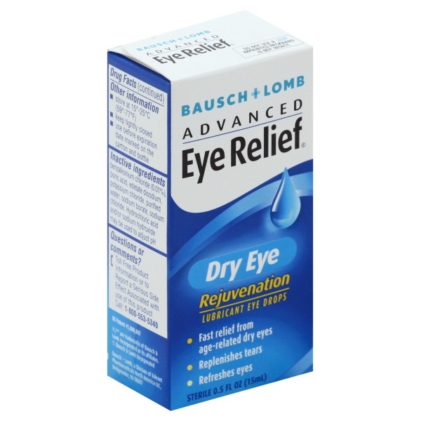 Bausch Lomb Advanced Eye Relief Dry Eye Rejuvination Eye Drop - Myrtle ...