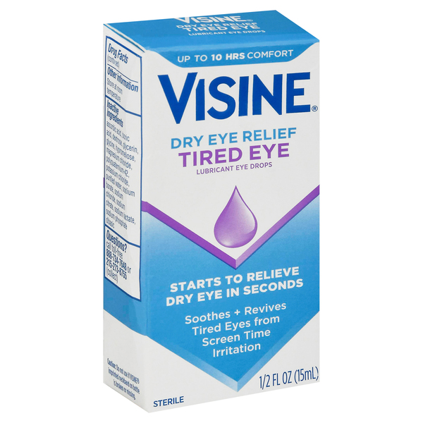 Visine Tears Dry Eye Relief Eye Drops | Products | Lowes Foods To Go ...