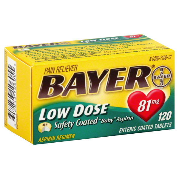 Bayer Low Dose Aspirin Tablets