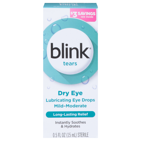 Blink Tears Lubricating Eye Drops - Myrtle Beach GroceriesAhead