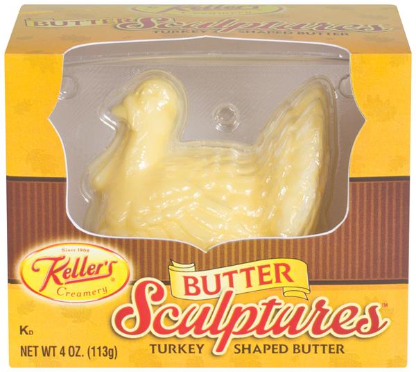 Keller's Thanksgiving Turkey Sculptures Butter