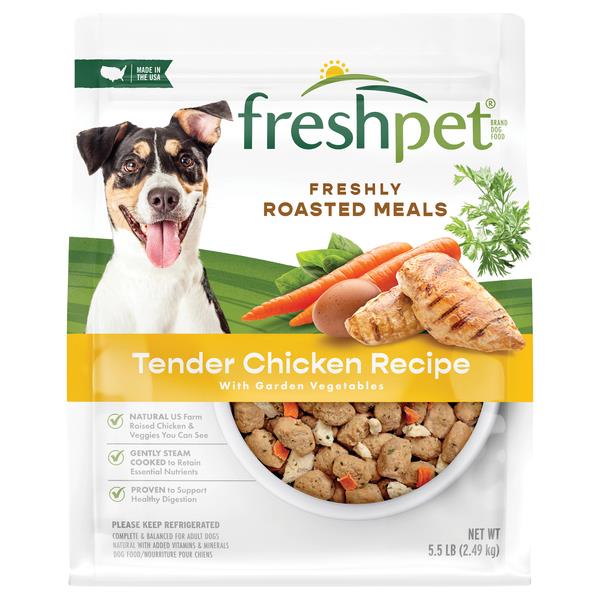 Freshpet Freshly Roasted Meals Tender Chicken Dog Food | Products 