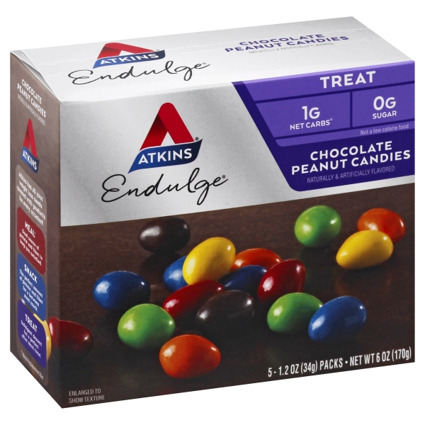 Atkins Endulge Chocolate Peanut Candies 6Pk