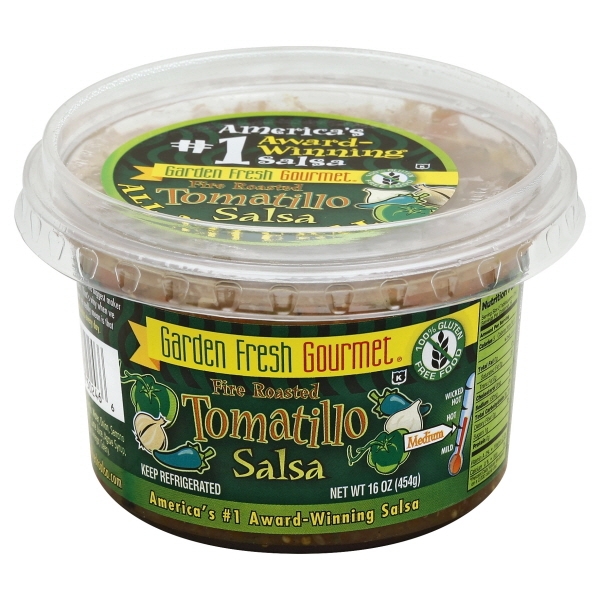 Garden Fresh Gourmet Jack's Tomatillo Fire Roasted Salsa