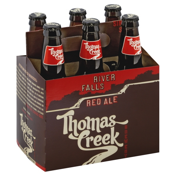 THOMAS CREEK RIVER FALLS RED ALE 6PK 12OZ BOTTLES