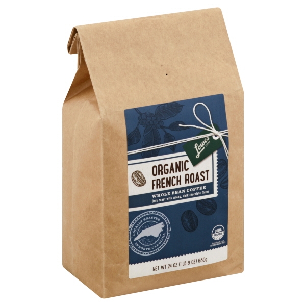 Lowes Foods Coffee Organic French Roast