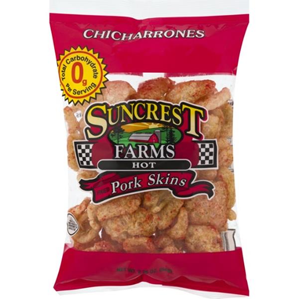 Suncrest Farms Hot Pork Skins