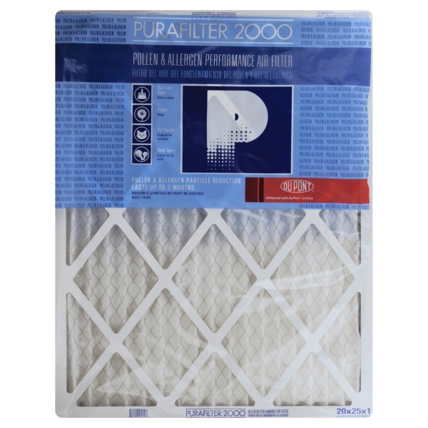 Purafilter 20X25X1 Air Filter