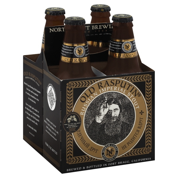 North Coast Brewing Old Rasputin Stout 4Pk 12Oz Btl
