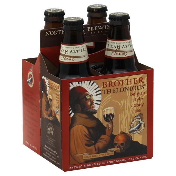 North Coast Brewing Brother Thelonious 4Pk 12Oz Btl