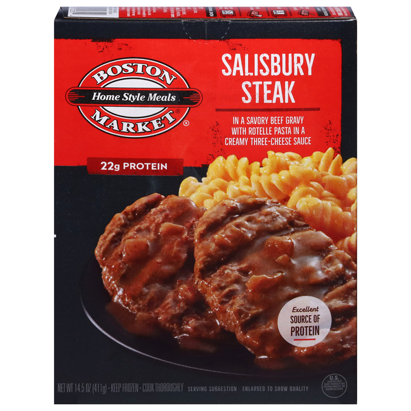 Boston Market Meal Salisbury Steak | Products | Lowes Foods To Go ...