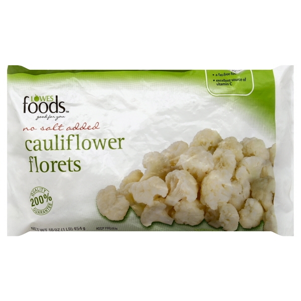 Lowes Foods Cauliflower Florets No Salt Added
