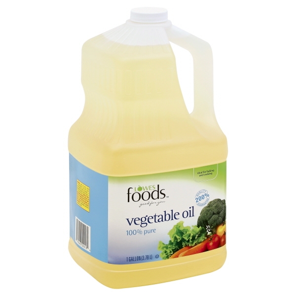 Lowes Foods Vegetable Oil 100% Pure