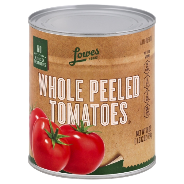 Lowes Foods Tomatoes Whole Peeled