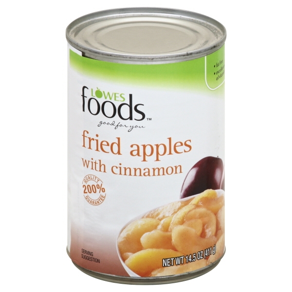 Lowes Foods Fried Apples Cinnamon