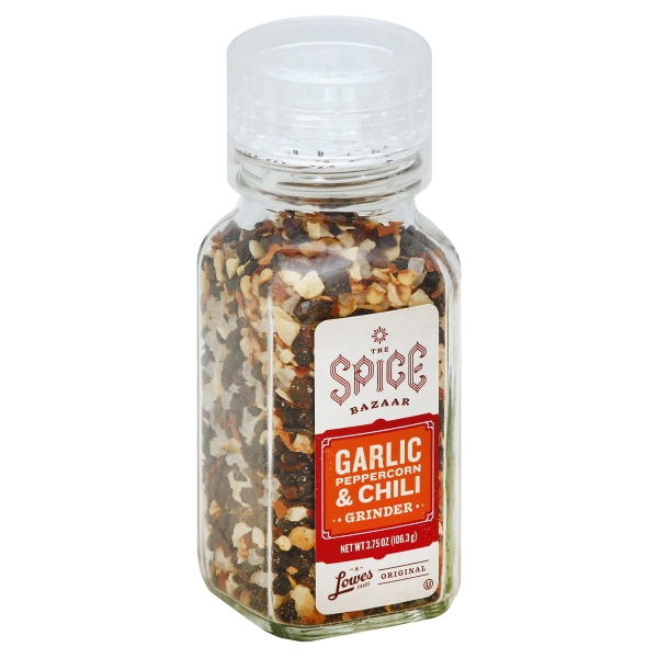 Spice Bazaar Garlic Peppercorn Chili Grinder