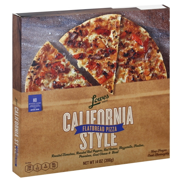 Lowes Foods Flatbread Crust California Style Pizza