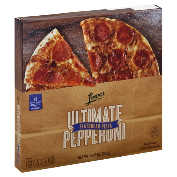 Lowes Foods Ultimate Pepperoni Flatbread Pizza Products Lowes Foods