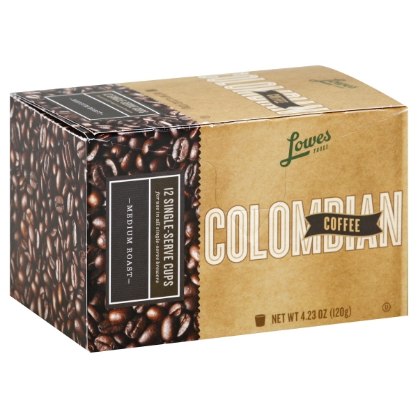 Lowes Foods Coffee Colombian Single-Serve Cups