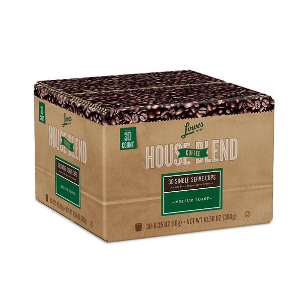 Lowes Foods Coffee House Blend SingleServe Cups Products Lowes