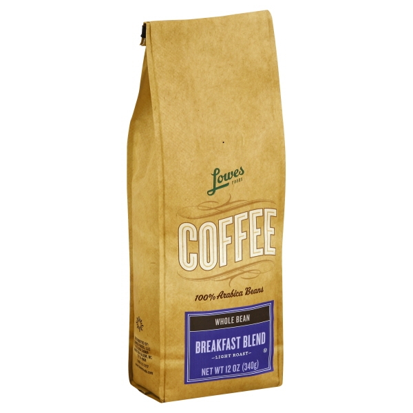 Lowes Foods Coffee Whole Bean Breakfast Blend