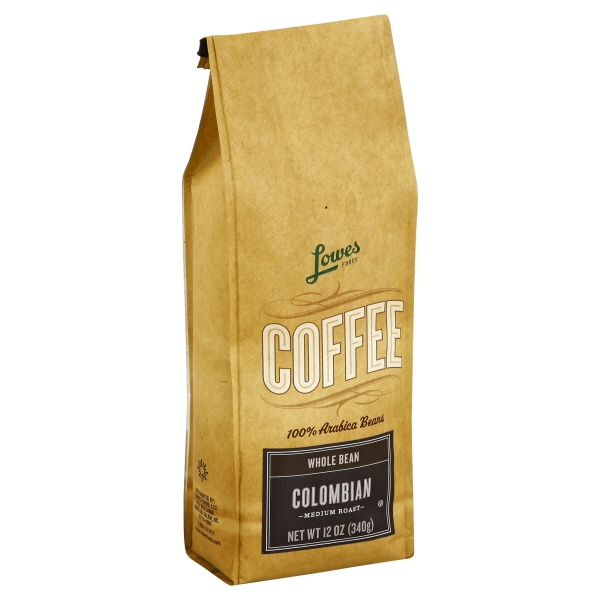 Lowes Foods Coffee Whole Bean Colombian