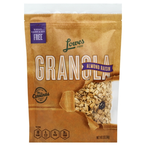 Lowes Foods Almond Raisin Granola