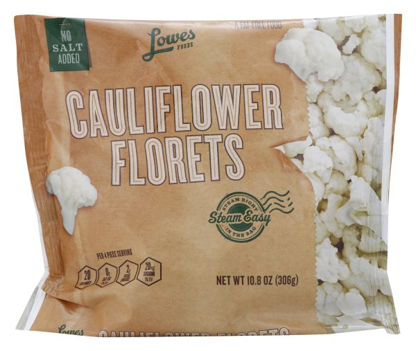 Lowes Foods Steamable Cauliflower