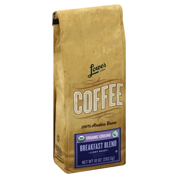 Lowes Foods Organic Breakfast Blend Coffee