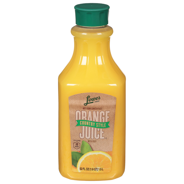 Lowes Foods Premium Orange Juice Country Style Products Lowes Foods To Go Local And Fresh 5319