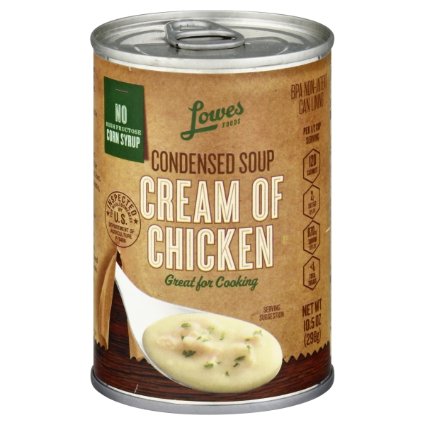 Lowes Foods Condensed Soup Cream Of Chicken