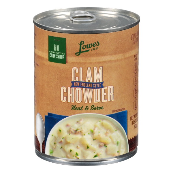 Lowes Foods New England Style Clam Chowder