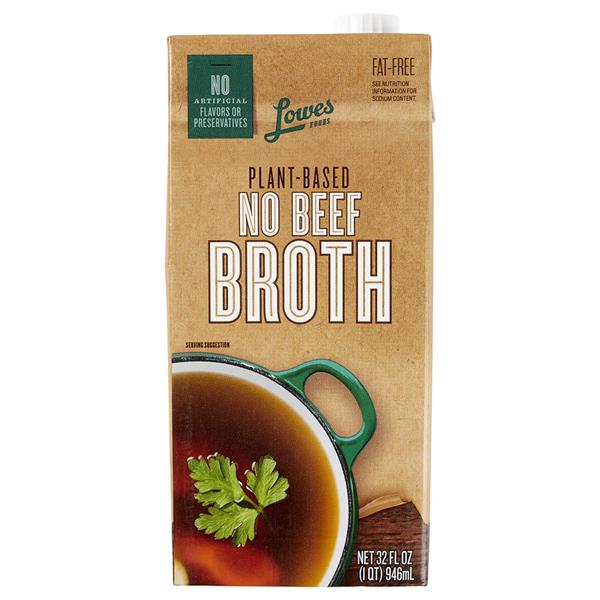 Lowes Foods Plant-Based No Beef Broth | Products | Lowes Foods To Go ...