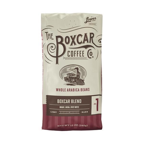 The Boxcar Coffee Co. No. 1 Boxcar Blend Medium Roast Whole Arabica ...