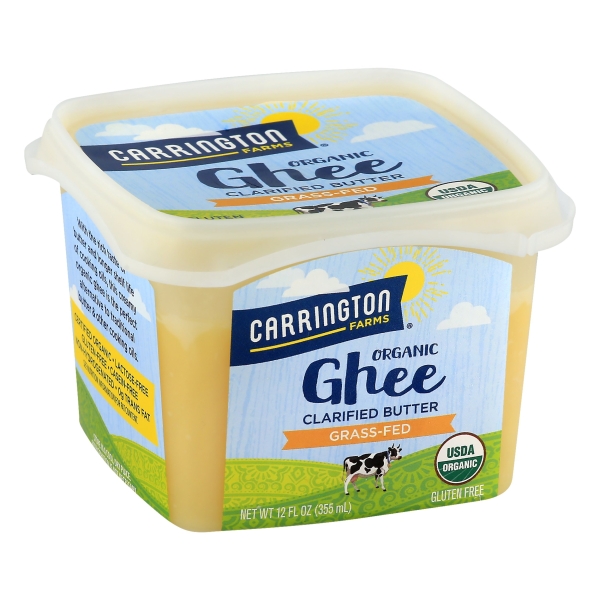 Carrington Farms Ghee Clarified Butter | Products | Lowes Foods To Go ...