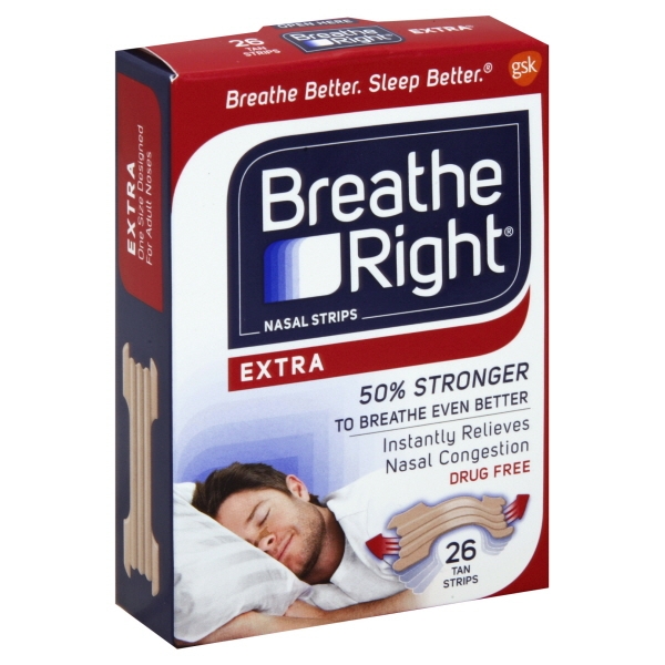 Breathe Right Nasal Strips