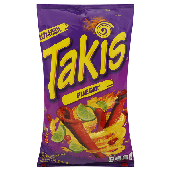 Takis Fuego Corn Rolls Snack | Products | Lowes Foods To Go - Local and ...