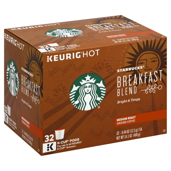 Starbucks Breakfast Blend K-Cup Pods