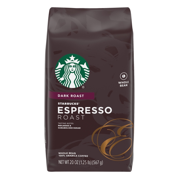 Starbucks Dark Espresso Roast Whole Bean Coffee