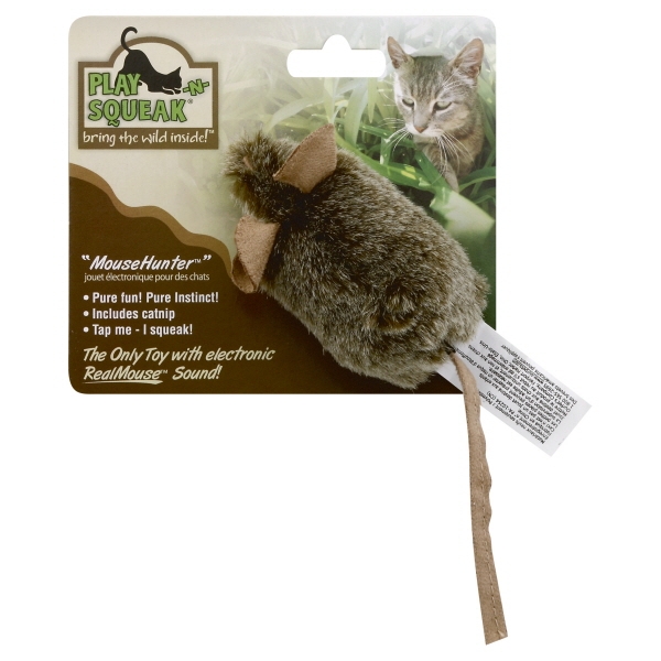 Play-n-Squeak Mouse Hunter Cat Toy