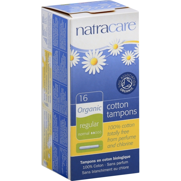 Natracare Cotton Organic Tampons Regular