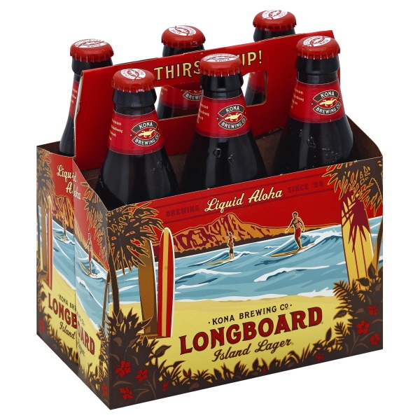 Kona Longboard Island Lager 6Pk 12Oz Bottles