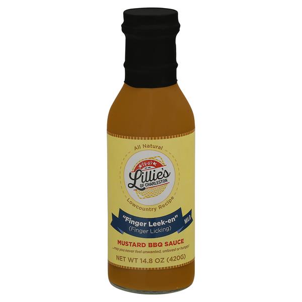 Lillies Of Charleston Finger Leek-en Mustard Bbq Sauce - Myrtle Beach 